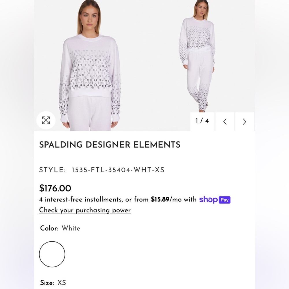 NEW LAUREN MOSHI SPALDING DESIGNER ELEMENTS - Picture 3 of 13